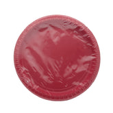 Party Plate(10PCS/23CM) in red color, packaged and ready for festive occasions.